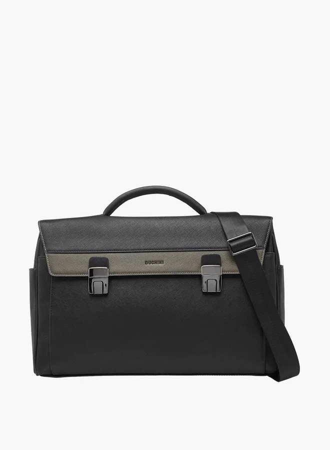 DUCHINI Men Detachable Strap Portfolio Bag
